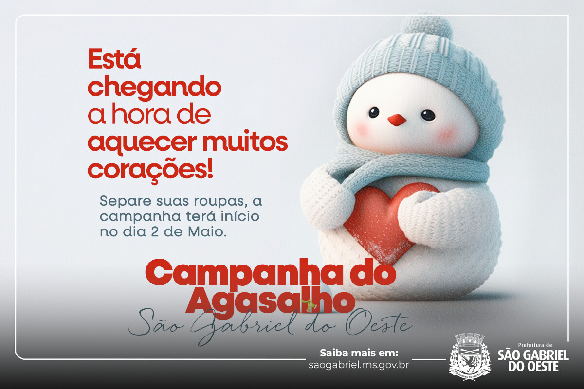 campanha agasalho