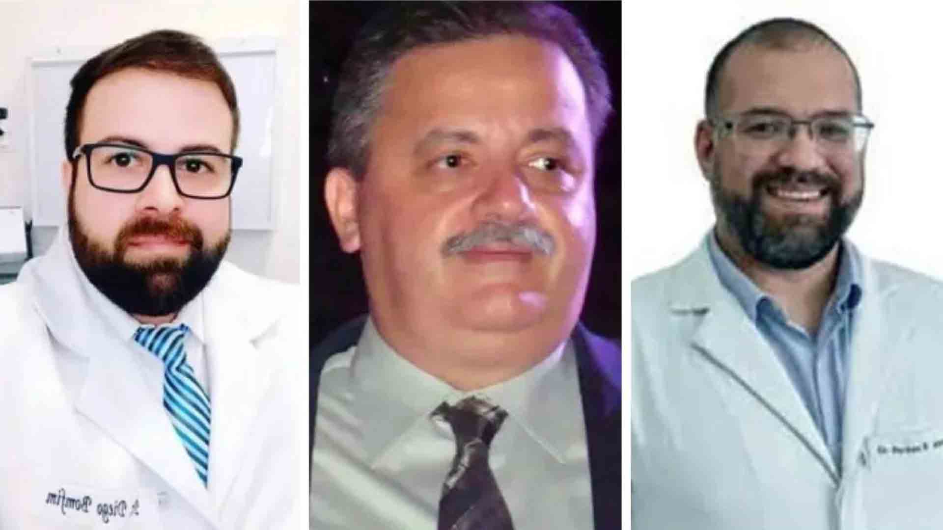 Marcos Corsato, Diego Bomfim e Perseu Almeida morreram em quiosque no Rio