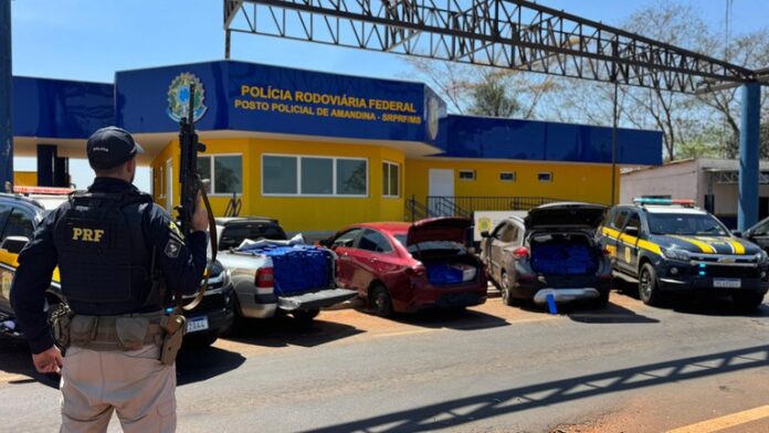 3 carros com maconha ivinhema