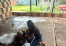 Ex-presidiário é executado a tiros no pátio de lava-jato na fronteira