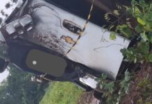 Capotamento na MS-162 deixa uma pessoa morte e outra ferida em Dois Irmãos do Buriti