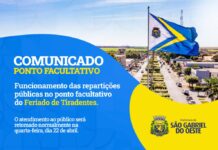 Confira o que abre e o que fecha em São Gabriel do Oeste durante o feriado prolongado