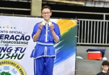 Bicampeão estadual, Artur mira títulos nacionais e vai representar o Brasil no Pan-Americano de Kung Fu Wushu